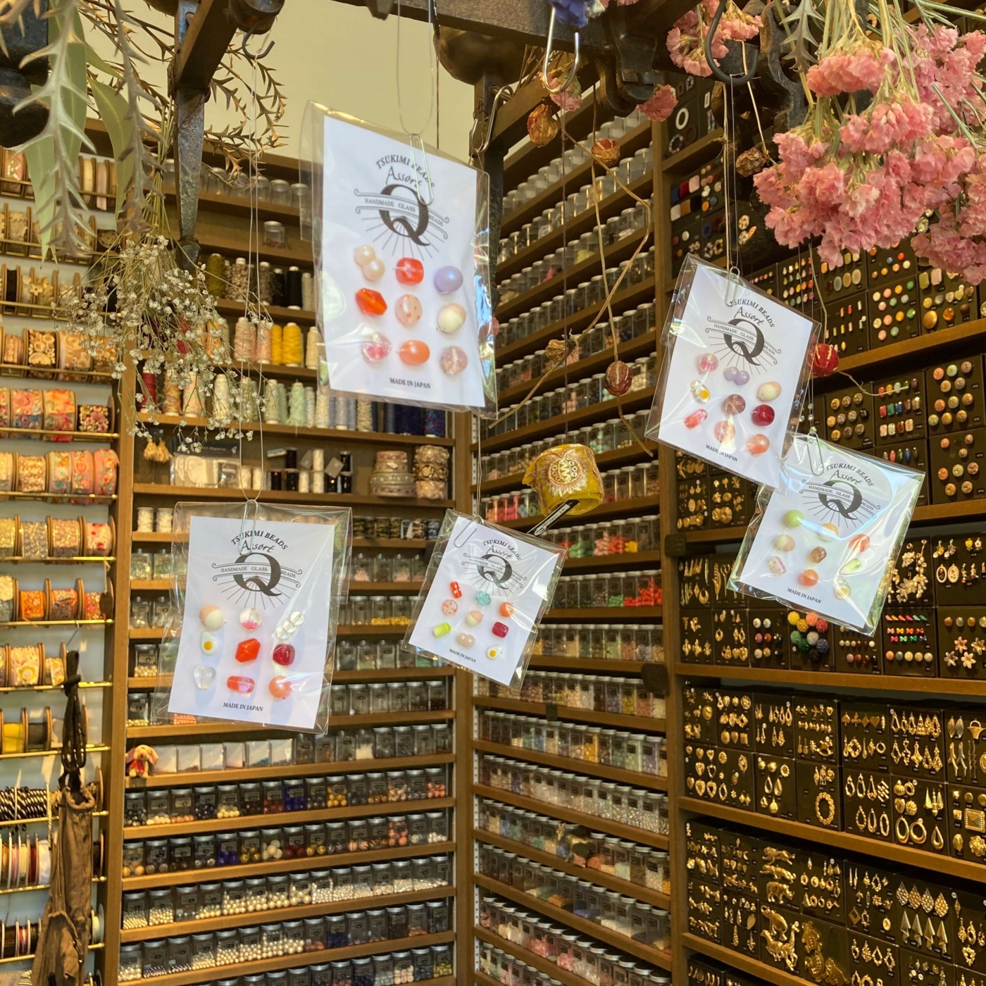 TSUKIMI BEADS pop up shop開催中♩＠Dua osaka Blog Dua ドゥア